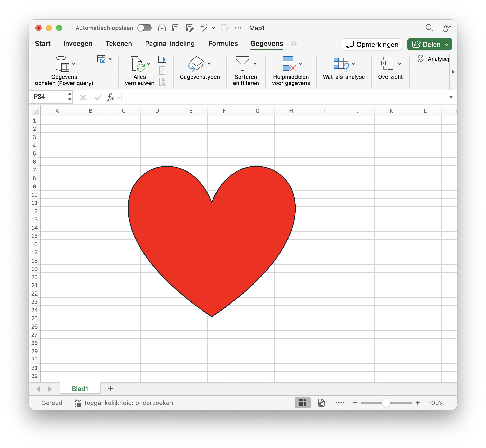 microsoft excel love liefde sheet map tabel