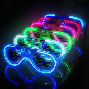Brillen met glow in the dark montuur